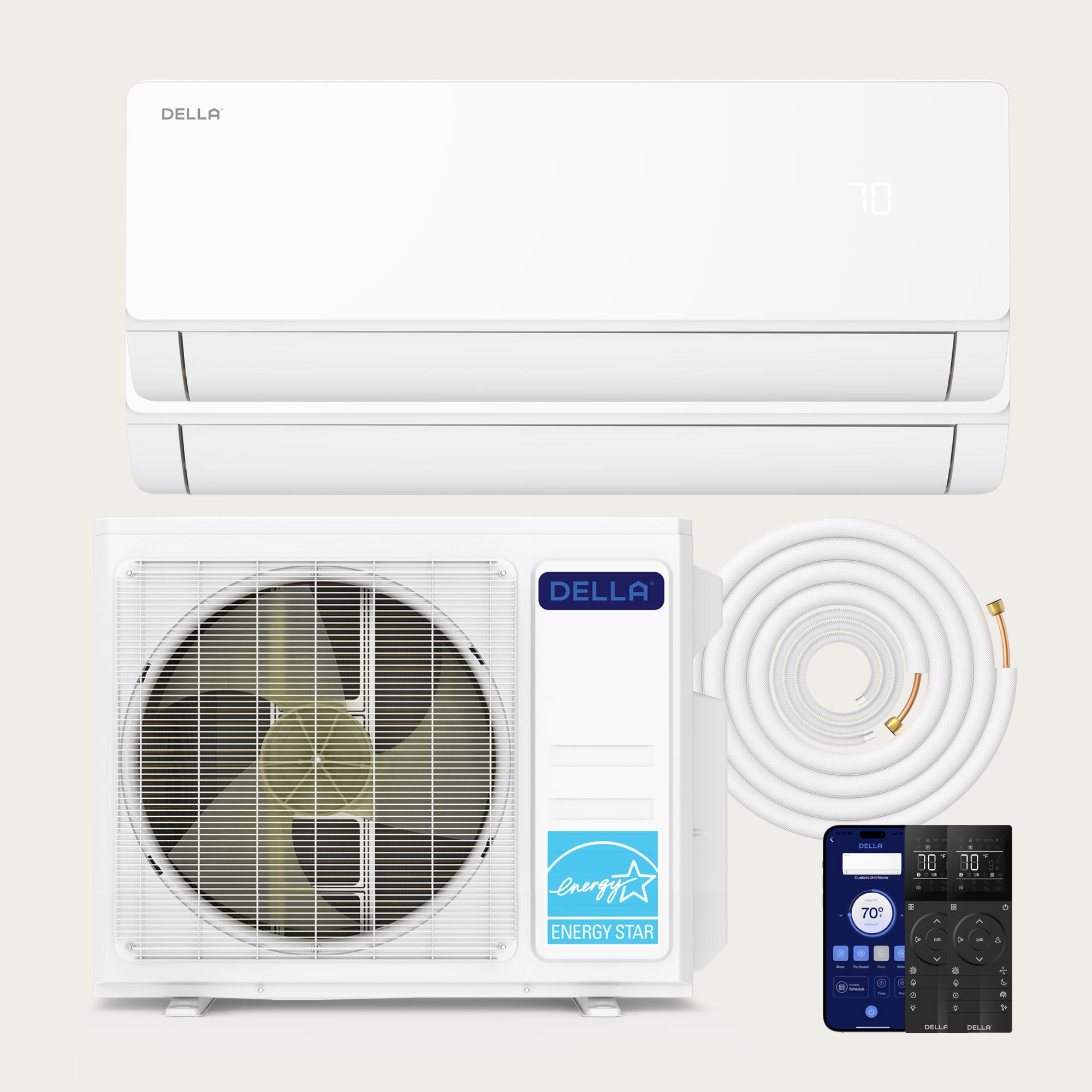 DELLA 048-TCQ-MODU-1D2 outdoor mini-split unit