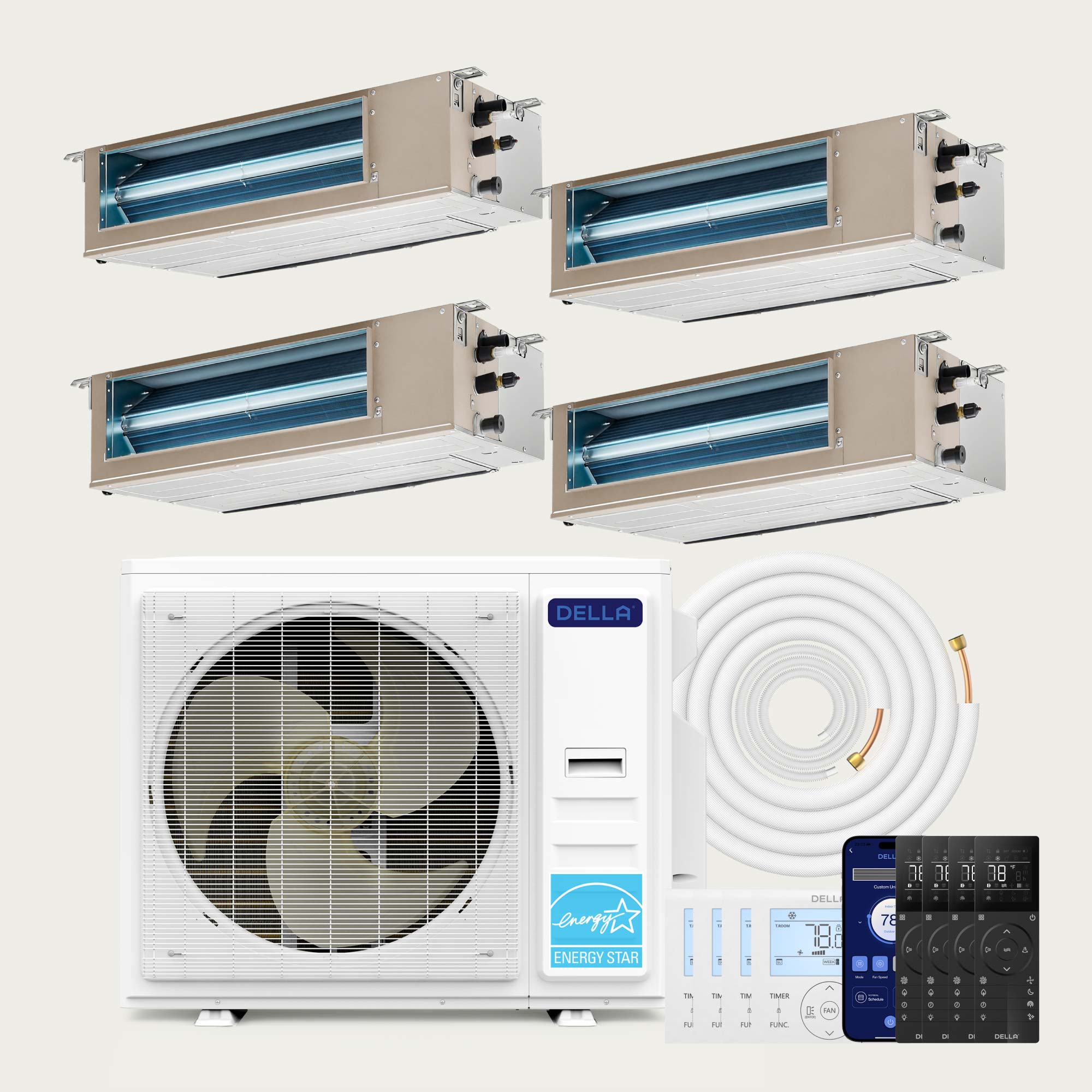 DELLA 048-TLP-MODU-1D5 outdoor mini-split unit