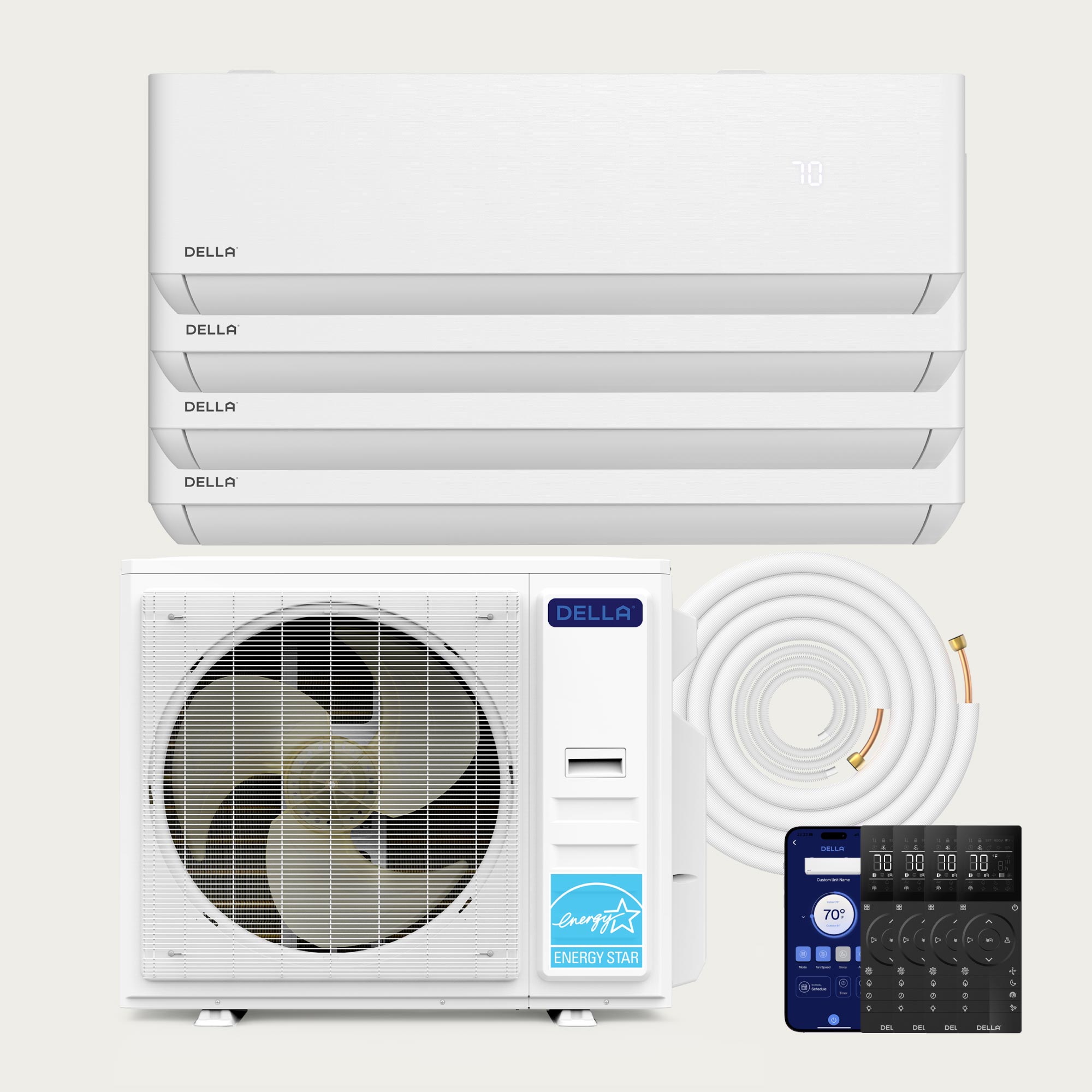 DELLA 048-TPH-MODU-1D4 outdoor mini-split unit
